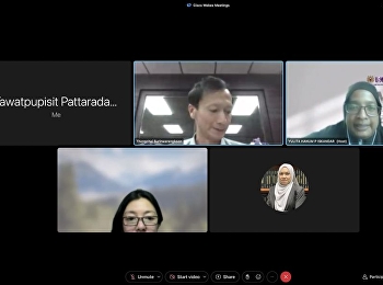 ประชุมเตรียมความพร้อมก่อนเดินทางไปศึกษาแปลกเลี่ยนทางด้านงานวิจัย
กับ Universiti Sains  Malasia