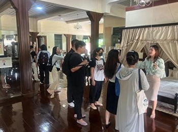 นักศึกษาจีน ป.เอก-โท
สาขาวิชาการบริหารการศึกษา
เข้าเยี่ยมชมพิพิธภัณฑ์อาคารสายสุทธานภดล