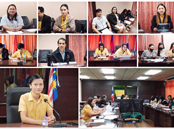 Special agenda meeting to explain the
certification of government service
performance in the academic support
line.