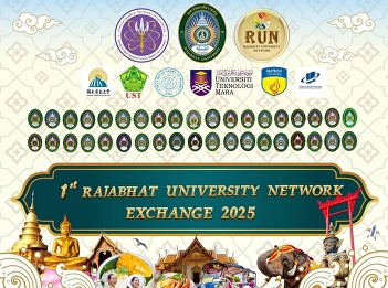 Participate in the 1st Rajabhat
International Network Exchange (RUNEX
2025)