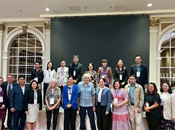 Assistant Professor Dr. Sasiporn
Phongphloenphit, Deputy Dean for
Academic Affairs, Graduate School, Suan
Sunandha Rajabhat University, attended
The Symposium on Transforming Thai
Education Using Vygotsky Approach,
organized by CULI (Chulalongkorn Univers