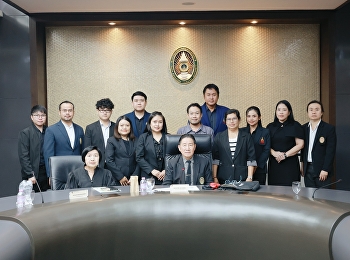 Graduate School participated in
providing information and answering
questions for the development of Suan
Sunandha Rajabhat University. The
meeting aimed to raise the standards of
Suan Sunandha Rajabhat University.