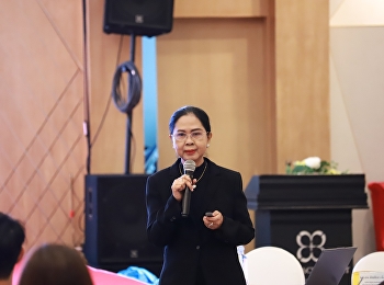 รศ.ดร.นันทิยา น้อยจันทร์
ร่วมเสริมสร้างเส้นทางความก้าวหน้าทางวิชาการให้บุคลากรใหม่
ในโครงการปฐมนิเทศ SSRU Smart Start