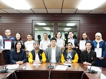 ภาพบรรยากาศมอบวุฒิบัตร และปิดโครงการ
Summer Program
ความร่วมมือทางวิชาการระหว่างประเทศ