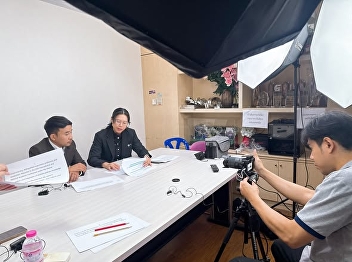 Behind the success lies intensive
preparation. Today, Assoc. Prof. Dr.
Sasiporn Pongpleinpit, Deputy Dean for
Academic Affairs, and the Graduate
School team are on the ground, checking
every detail to ensure the success of
the 21st National and Internatio
