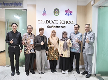 The Graduate School, Suan Sunandha
Rajabhat University, held a meeting to
discuss collaborative research with
faculty from IPDN, Indonesia.