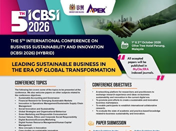 ICBSI 2026 Extends Submission Deadline —
Last Call for Researchers Worldwide
