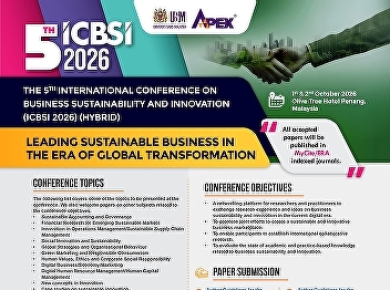 ICBSI 2026 Extends Submission Deadline —
Last Call for Researchers Worldwide
