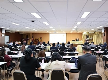 Graduate School participated in the
training program “Knowledge Development
and Transfer Project for Academic
Services, Research, and Consulting, 2nd
Cohort, Fiscal Year 2026”.