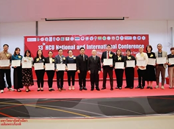 The Graduate School of Suan Sunandha
Rajabhat University co-hosted the 13th
National and International Academic
Conference, 