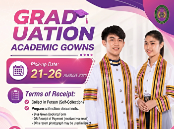 Announcement Regarding Gown Collection