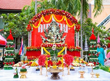 An Atmosphere of Faith and Artistic
Beauty at the “Kanesaya: To Lord
Ganesha, Bestower of Blessings at Suan
Sunandha” Event