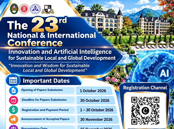 We invite faculty members, students,
researchers, and interested individuals
to submit academic papers and present
their work at our national and
international academic conference.